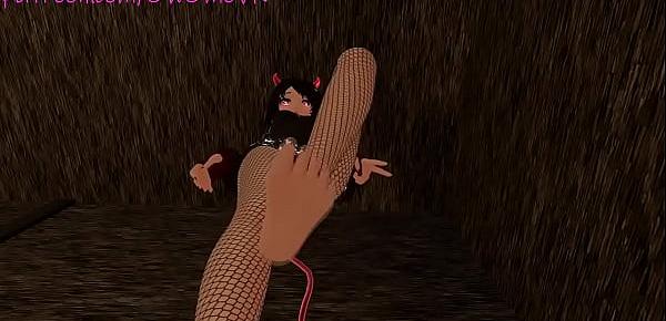  I Step and Sit on You¡ you will Love my Moans~ ️ [ Vrchat with PoV]